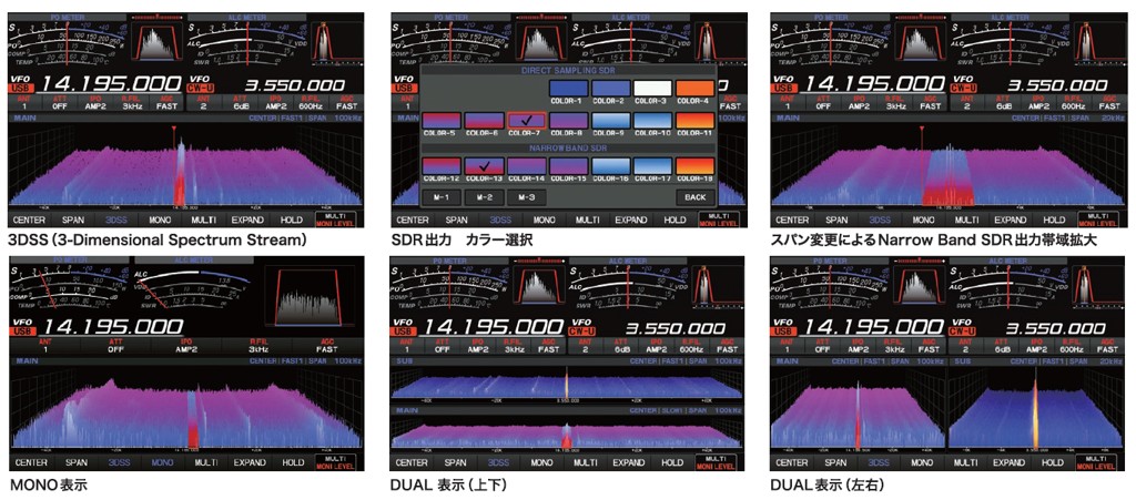 FTDX-101D（100W）□液晶保護シート/FT-8通信簡易設定ガイド