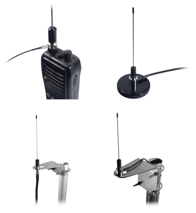 SWP0260 260MHzデジタル防災行政無線用1/4λホイップアンテナ 【28.2cm