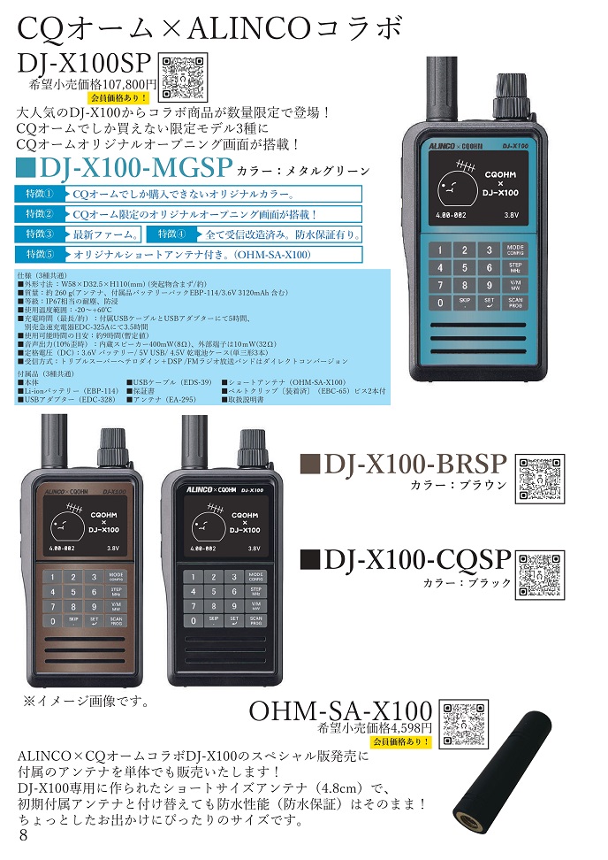 CQオームオリジナルカタログ2025年度版 最新版登場！ 400点以上のCQ