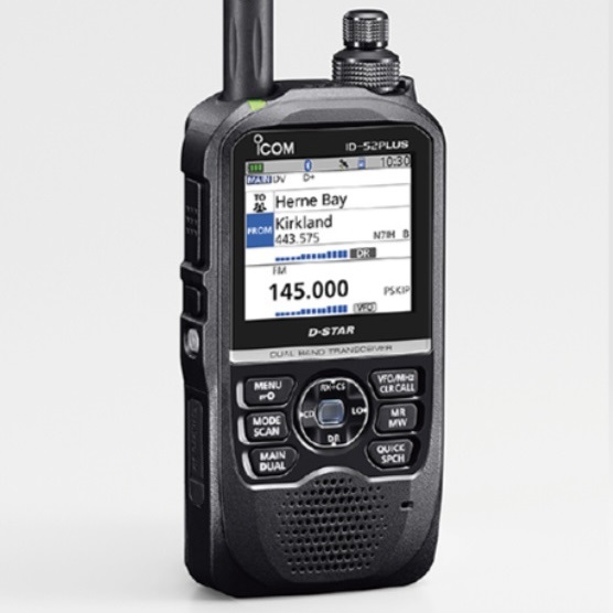 ID-52PLUSエアバンドSP 144/430MHz デュアルバンド5Wデジタル