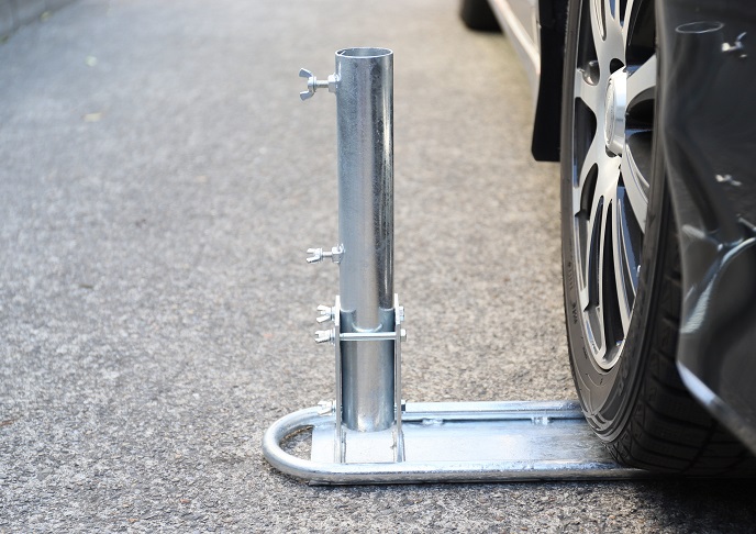 ふみたてくん MODEL MCB3(MCB-3) 定番のモービル移動用簡易ポ-ル立て