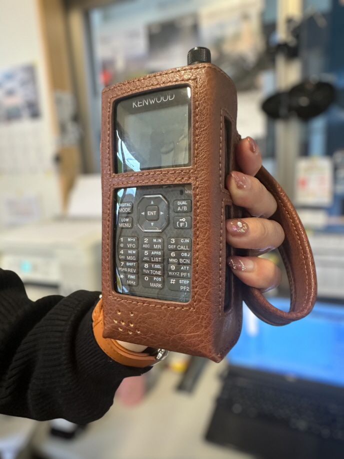 OHM-SC-D75 TH-D75用CQオームオリジナルソフトケース（専用ストラップ