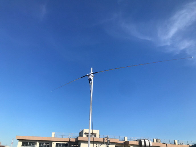 ポイント2倍】CDP-406 簡易設置型7/50 MHz ダイポール。アース不要の