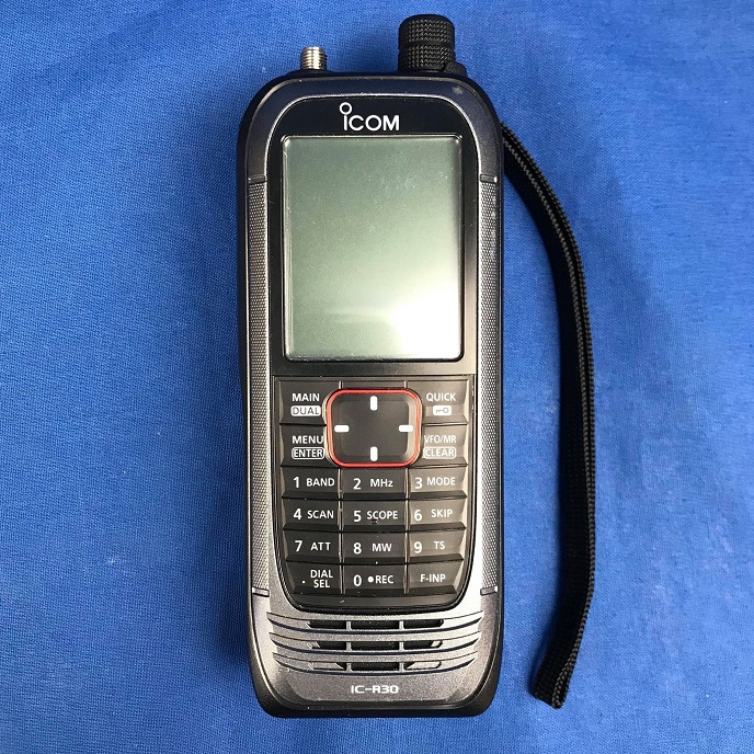 生産終了・完売】IC-R30 （ICR30） 最速200ch/秒スキャンスピード、2波