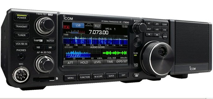 SP-38 （SP38） IC-7300/IC-9700に最適な外部スピーカー登場！【対応