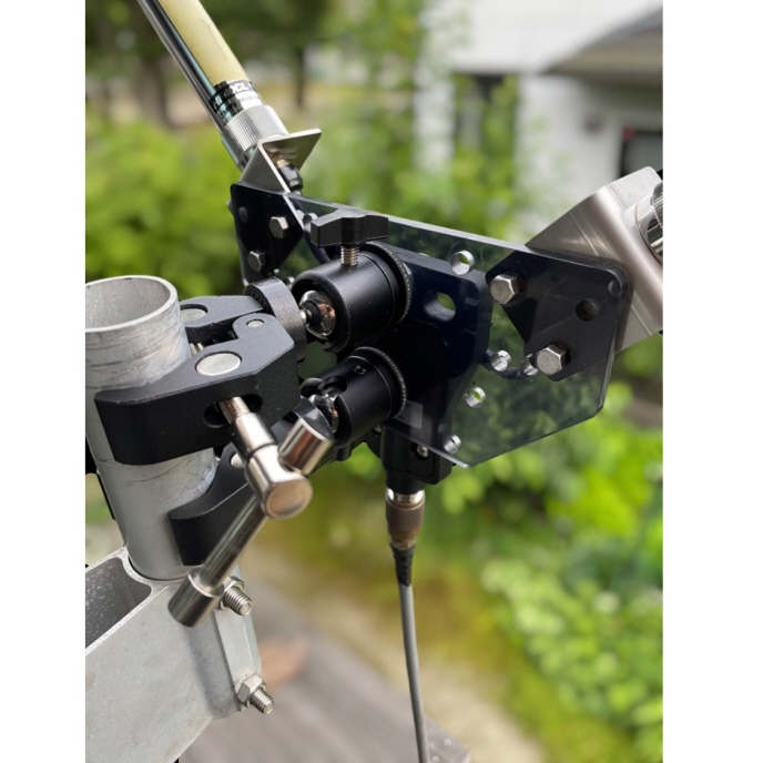 MAV-2WP/QC （クイッククランプタイプ）モービルアンテナ流用型V型