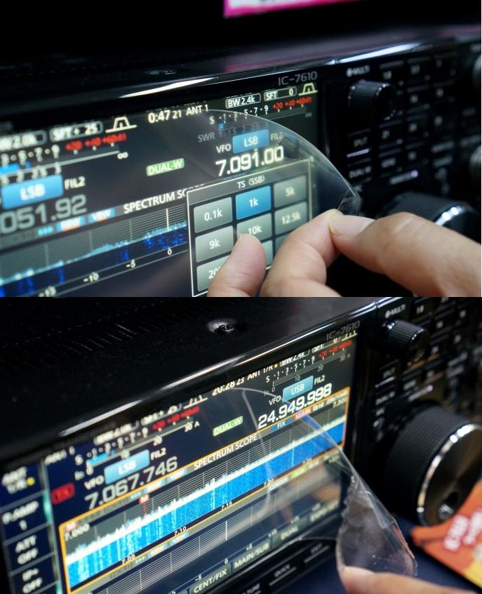 IC-7610M（50W） HF+50MHz50W □液晶保護シートプレゼントプレゼント
