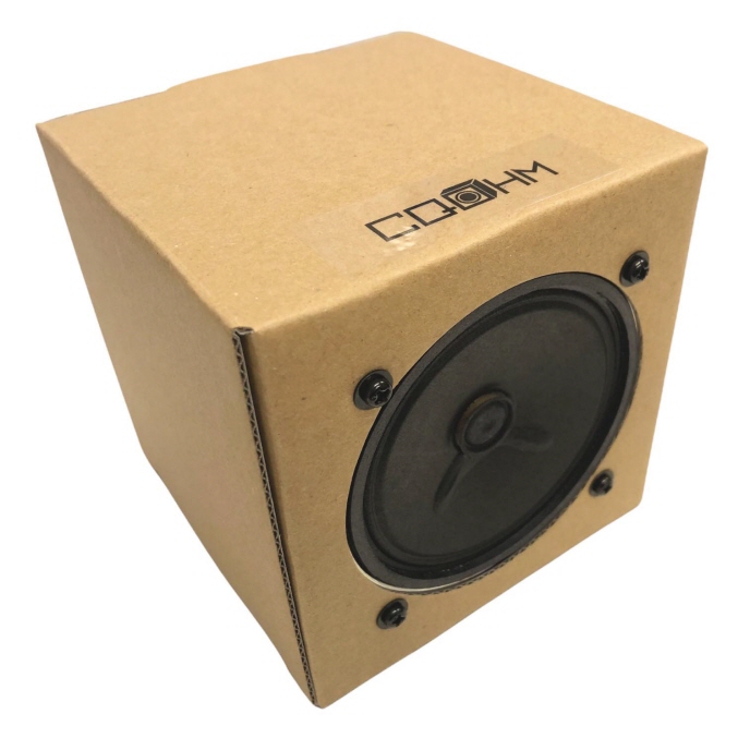 HYUGA03-CUBE-DBkit 個数限定/大特価！ 『通信用ダンボールスピーカー