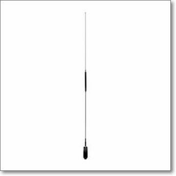 UHV-9 モービルアンテナですがアースを組み合わせれば最強のベランダ