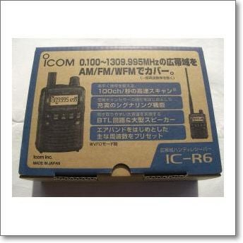 IC-R6 （ICR6） 関西版□CQオームオリジナル液晶保護シート