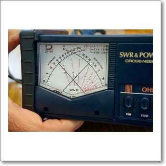 生産終了・完売】OHM351-SWR （OHM351SWR）簡デジ351MHz用SWR/パワー計