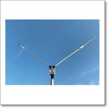 HFV16 18MHz帯短縮V型ダイポールアンテナ/ハムフェアで参考出品され