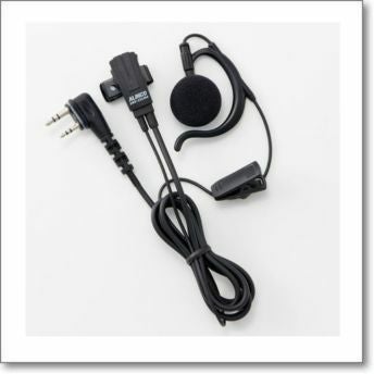 ALINCO DJ-PV1DとイヤホンマイクEME-65LMA+付属品 EME-65LMA （EME65LMA） 業務用イヤホンマイク 【対応：DJ-PV1D】 | CQ