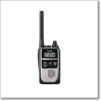 IC-4310(シルバー) (IC4310) 軽くて、小さい。 電池1本で使える防水形