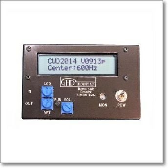 AS-CW1ar（ASCW1ar）欧文／和文対応モールス符号解読器【生産終了