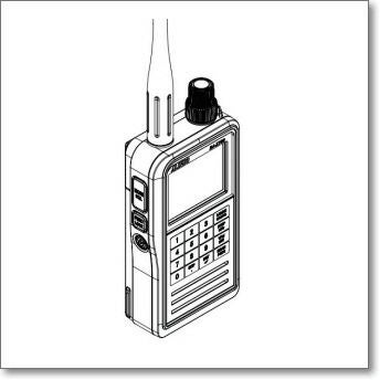 DJ-X100受信改造済みモデル『拡張裏コマンド＆デジタル秘話解析＆音声