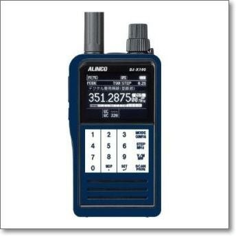 DJ-X100 アルインコ新型フラッグシップ広帯域受信機 ICR30の安定性と