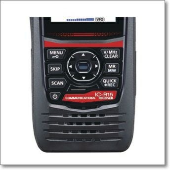 IC-R15受信改造済みモデル【防水保証無し】□CQオームオリジナル液晶