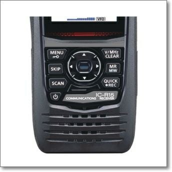 IC-R15受信改造済みモデル【防水保証無し】□CQオームオリジナル液晶