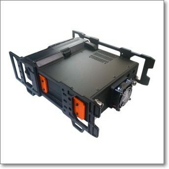 OHM-Optima-SHIELD/ORANGE OHM-X-SHIELDに、Optima/DX用取付パーツを