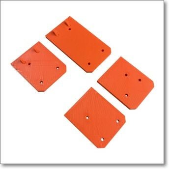 OHM-Optima-SHIELD/ORANGE OHM-X-SHIELDに、Optima/DX用取付パーツを