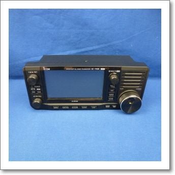 中古品】IC-705 （IC705) 程度【D】附属品【バッテリー/マイク/取扱