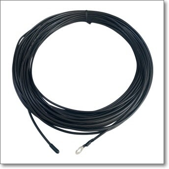 OHM-AWI-25 アンテナワイヤー25mセット（碍子付き）※各社チューナーと