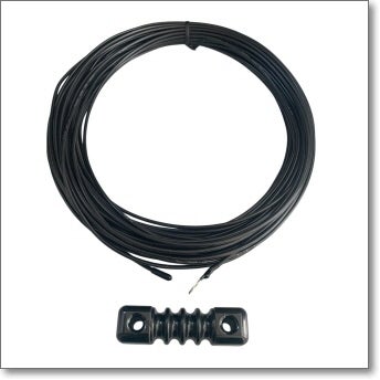 OHM-AWI-25 アンテナワイヤー25mセット（碍子付き）※各社チューナーと