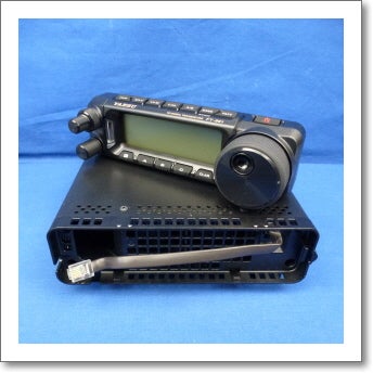 ブ*ン様 FT-891S 電源コード/マイク（社外）/アングル類付き（説明書付け 中古品】FT-891S （FT891S) 程度【B】附属品【箱/電源ケーブル/マイク