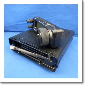 ブ*ン様 FT-891S 電源コード/マイク（社外）/アングル類付き（説明書付け 中古品】FT-891S （FT891S) 程度【B】附属品【箱/電源ケーブル/マイク