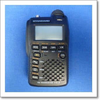 中古品】VX-3 （VX3) 程度【C】附属品【箱/充電器/バッテリー/アンテナ