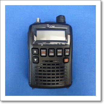 中古品】IC-R6 （ICR6) 程度【C】附属品【箱/充電器/アンテナ