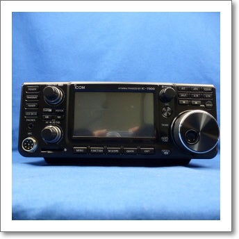 中古品】IC-7300 （IC7300) 程度【C】附属品【箱/電源ケーブル/マイク